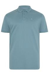 BadRhino Big & Tall Blauw Mirage Core Poloshirt
