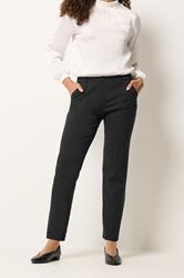 M&Co Black Ponte Seam Detail Trousers | M&Co 3