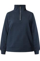 M&Co Navy Blue Half Zip Sweatshirt | M&Co 7