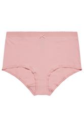 YOURSET 5 PACK Plus Size Pink Inky Floral Full Briefs | Yours Clothing 7