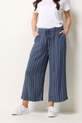 M&Co Blue Stripe Culottes | M&Co 3