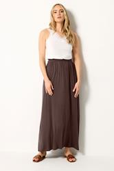 LTS Tall Women's Chocolate Brown Maxi Skirt | Long Tall Sally 3