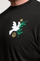BadRhino Big & Tall Black Dove Graphic T-Shirt | BadRhino 6