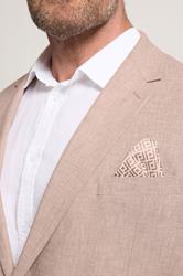 BadRhino Tailoring Big & Tall Rust Orange Linen Blazer | BadRhino 5