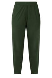 PixieGirl Petite Women's Forest Green Harem Trousers | PixieGirl 5