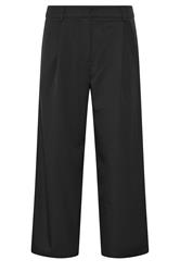PixieGirl Petite Women's Black Barrel Leg Trousers | PixieGirl  5