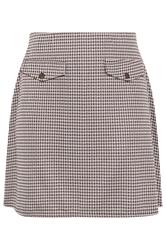 LIMITED COLLECTION Plus Size Beige Jacquard Mini Skirt | Yours Clothing 5