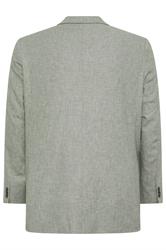 BadRhino Tailoring Big & Tall Green Linen Blazer | BadRhino 7