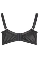 M&Co Black Lace Trim Non Wired Bra | M&Co  7