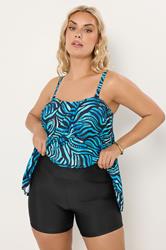YOURS Plus Size Black Swim Shorts | Yours Clothing 3