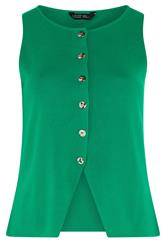 LIMITED COLLECTION groene compacte gebreide gilet