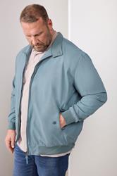 BadRhino Big & Tall Blue Harrington Jacket | BadRhino 3