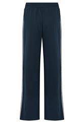 LTS Tall Women's Navy Blue Side Tape Wide Leg Joggers | Long Tall Sally 7
