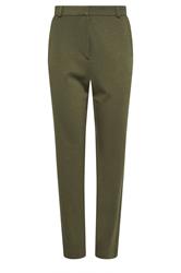 M&Co Khaki Green Ponte Tailored Trousers