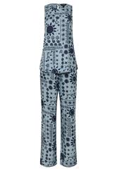 LTS Tall Women's Set Blue Coastal Print Top & Wide Leg Trousers | Long Tall Sally 5