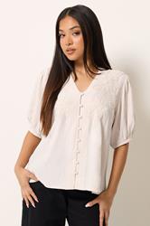 M&Co Petite Light Pink Sequin Embellished Blouse | M&Co 3