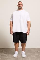 BadRhino Big & Tall Black Lightweight Cargo Shorts | BadRhino 1