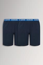 BadRhino 2 PACK Navy Blue Lounge Shorts | BadRhino 3