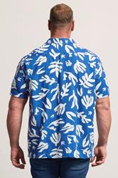 BadRhino Big & Tall Blue Coral Print Shirt | BadRhino 2