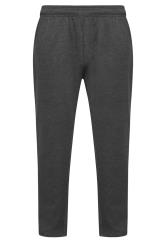 D555 - Katoenen 'Rory' joggingbroek in grijs