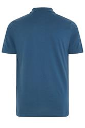 BadRhino Big & Tall Teal Blue Short Sleeve Polo Shirt | BadRhino 6