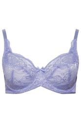 Buy Yours White Curve Fishnet & Daisy Plunge Lace Bra from Next Luxembourg