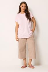 YOURSET 3 PACK Plus Size Mocha Brown & Pink Core T-Shirts | Yours Clothing 4
