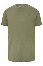 BadRhino Big & Tall Olive Green Lounge Trouser & T-Shirt Set | BadRhino 6