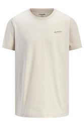 JACK & JONES Big & Tall Moonbeam White Logo Graphic T-Shirt