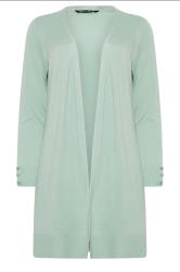 M&Co Sage Green Longline Cardigan | M&Co 5