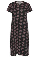 YOURSET Plus Size 2 PACK Pink Bow & Heart Print Midaxi Nightdresses | Yours Clothing 8