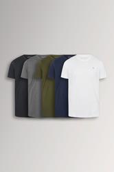BadRhino Big & Tall 5 Pack Black & White Core T-Shirts | BadRhino 3