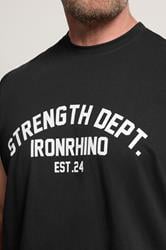 IronRhino Big & Tall Black Strength Dept Vest | BadRhino 5