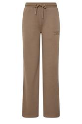 LTS Tall Women's Mocha Brown Embroidered Wide Leg Joggers | Long Tally Sally 5