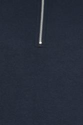 BadRhino Big & Tall Navy Blue Quarter Zip Sweatshirt | BadRhino 5