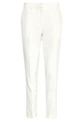 M&Co White Pintuck Tailored Trousers