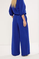 STAR Cobalt Blue Wide Leg Trousers | StarByJM 2