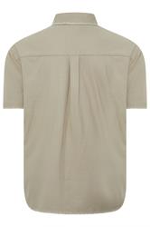 BadRhino Big & Tall Brown Heavyweight Embroidered Shirt | BadRhino  7