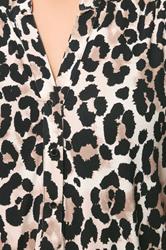 YOURS Plus Size Black Leopard Print Blouse | Yours Clothing 4
