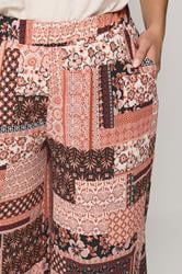YOURS Plus Size Orange Paisley Culottes | Yours Clothing 4