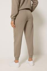 M&Co Petite Mocha Brown Cuffed Joggers | M&Co 2