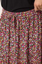 M&Co Petite Pink Ditsy Floral Maxi Skirt | M&Co 4