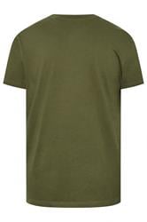 BadRhino Big & Tall Khaki Green Heavyweight T-Shirt | BadRhino 6