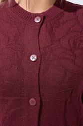 LIMITED COLLECTION Plus Size Red Rose Jacquard Cardigan 5