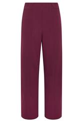 STAR Burgundy Red Wide Leg Trousers  | StarByJM 5