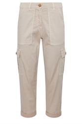 M&Co Petite Natural Brown Straight Leg Cargo Trousers | M&Co 5