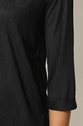 M&Co Black Textured Lightweight Blouse| M&Co 4
