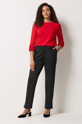 M&Co Black Ponte Tailored Trousers | M&Co 1