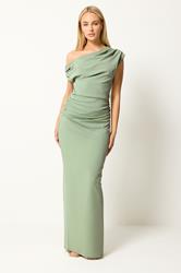 STAR Sage Green Draped Dress | StarByJM 1