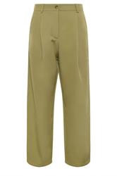 PixieGirl Petite groene broek met wijde pijpen